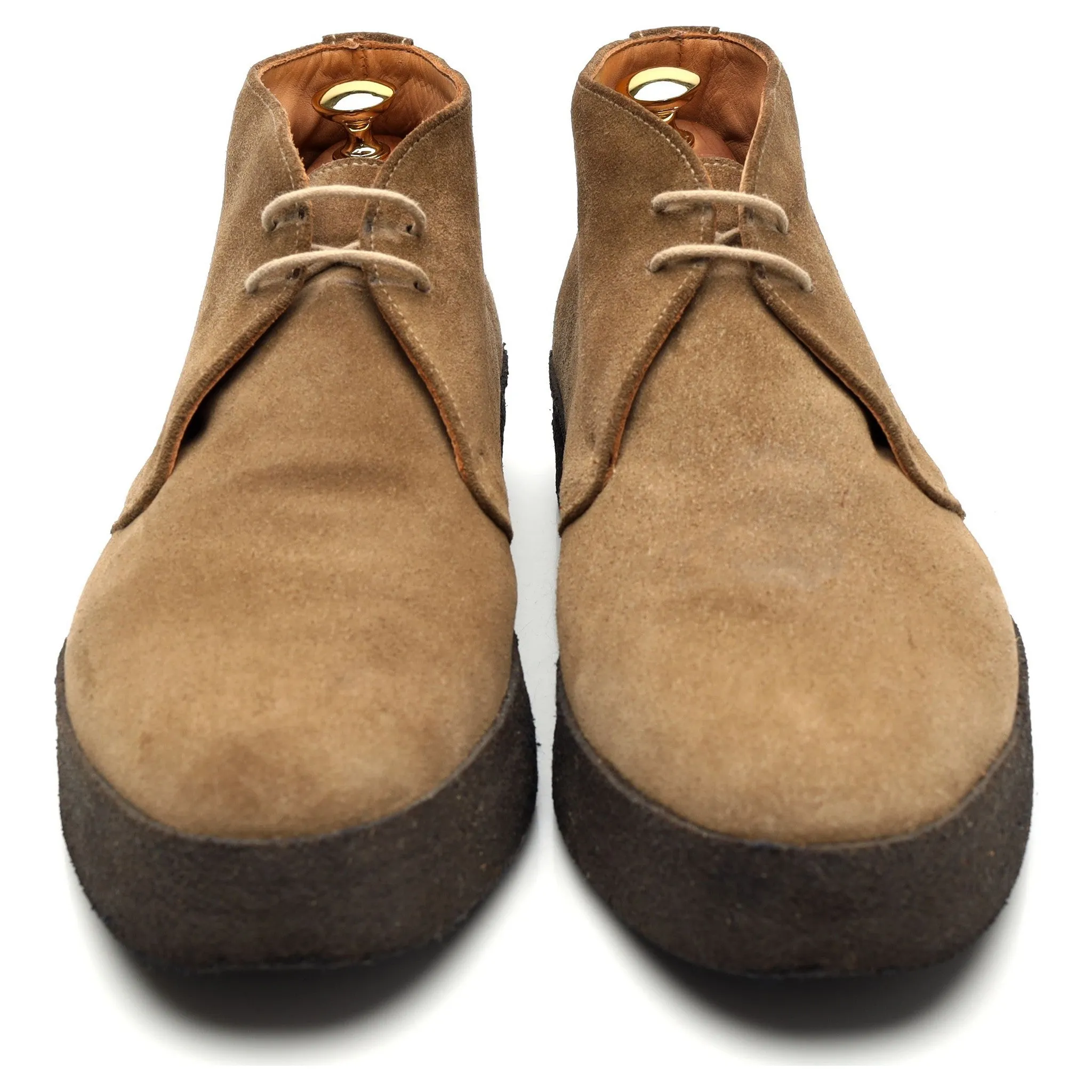 'Hi Top' Beige Suede Chukka Boot UK 10 F