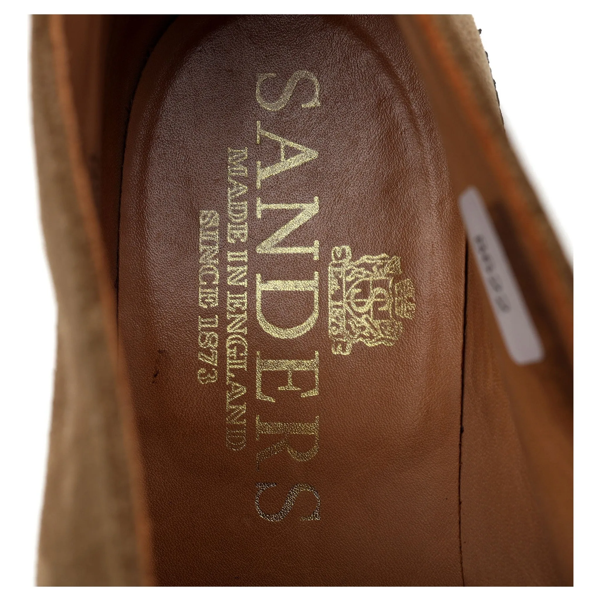 'Hi Top' Beige Suede Chukka Boot UK 10 F