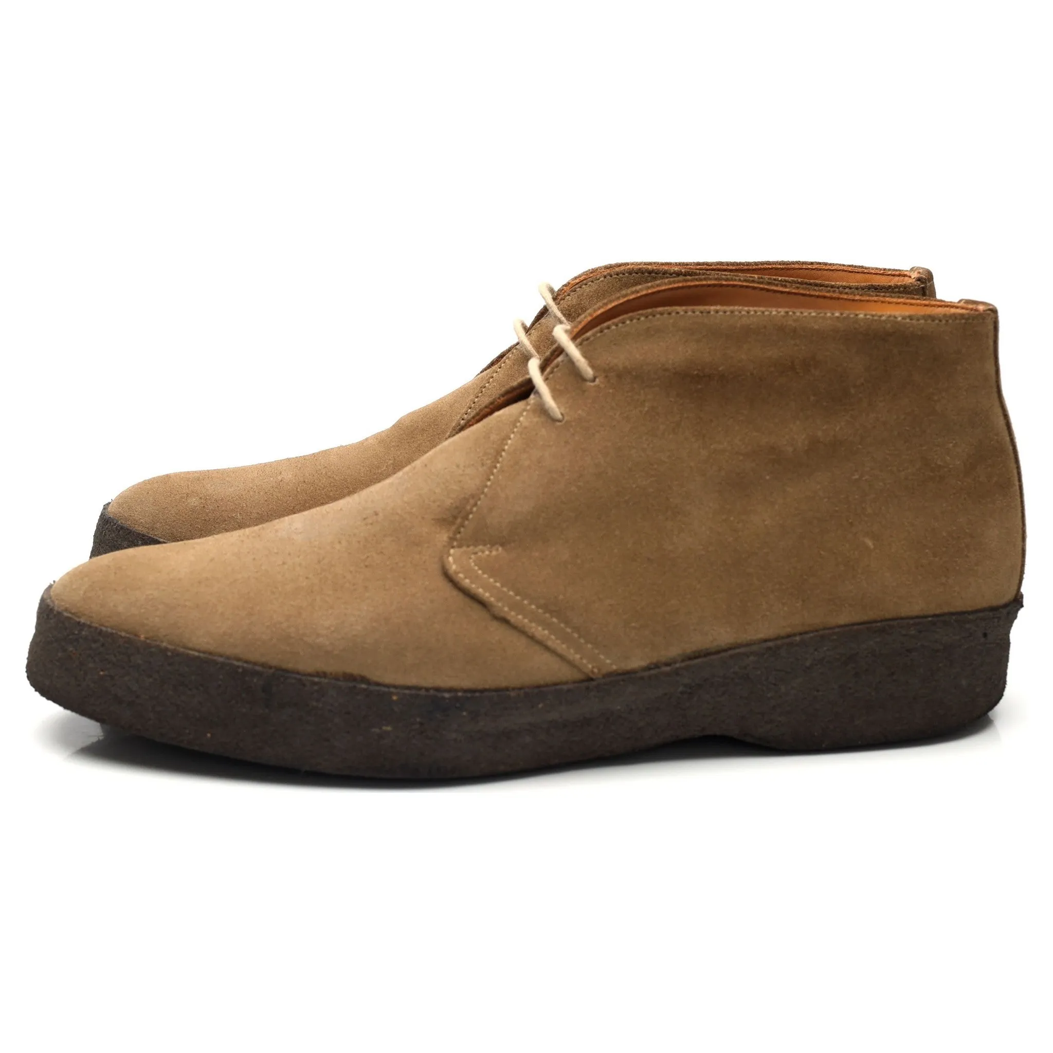 'Hi Top' Beige Suede Chukka Boot UK 10 F