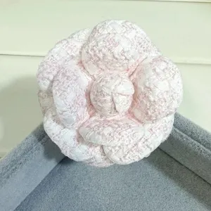 High-end Fabric Camellia Flower Brooches