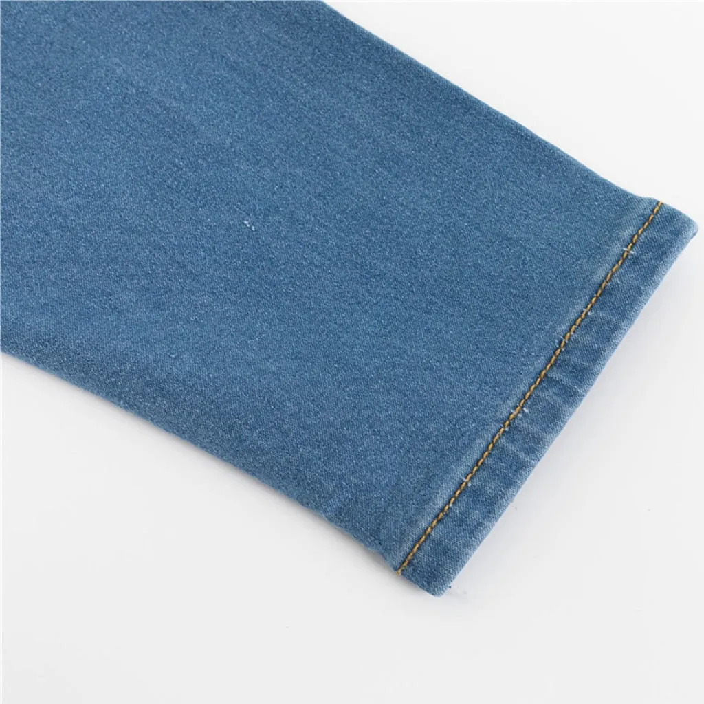 High Waist Denim Pants