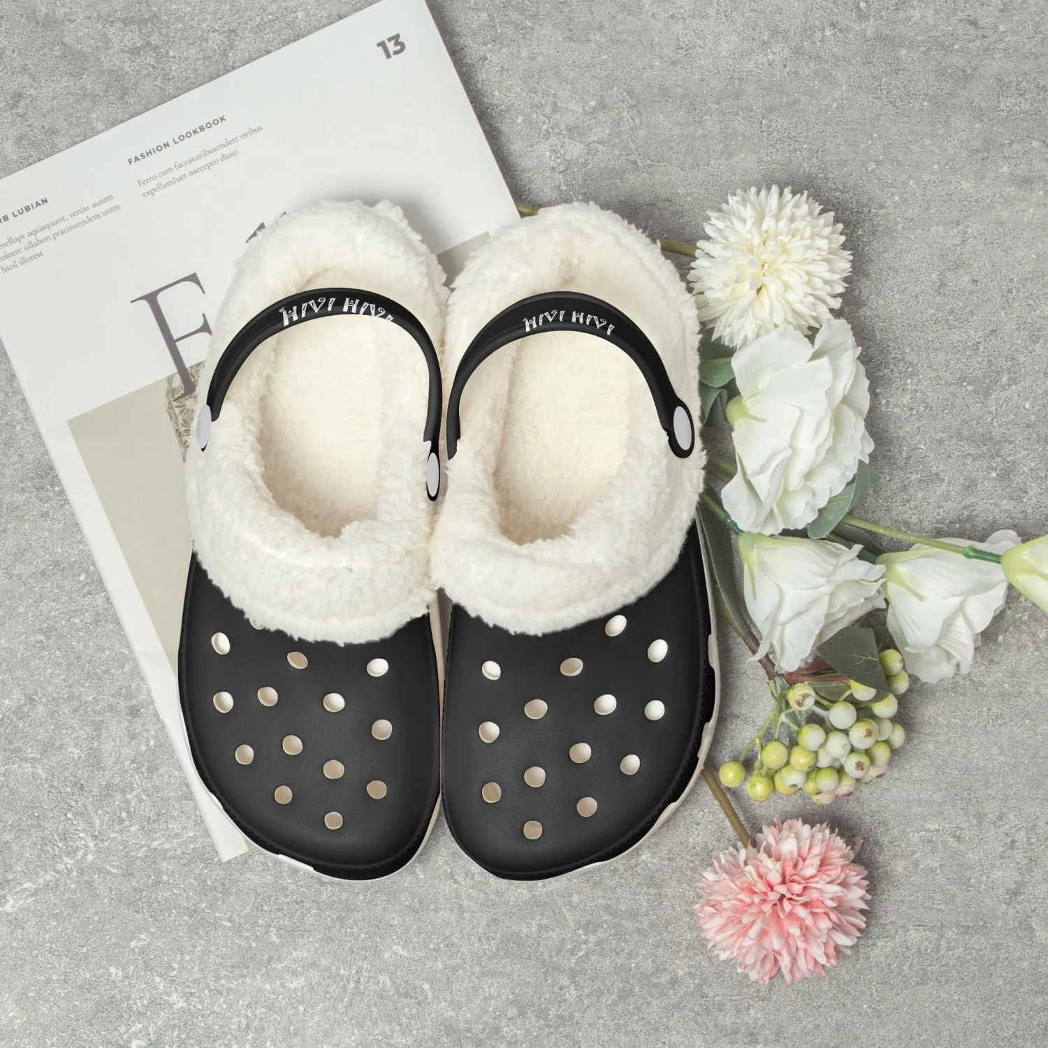 Hivi Hivi Fuzz Crocs