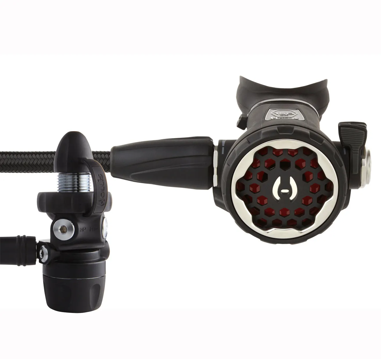 Hollis DC7 DIN or Yoke first stage and 150LX second stage