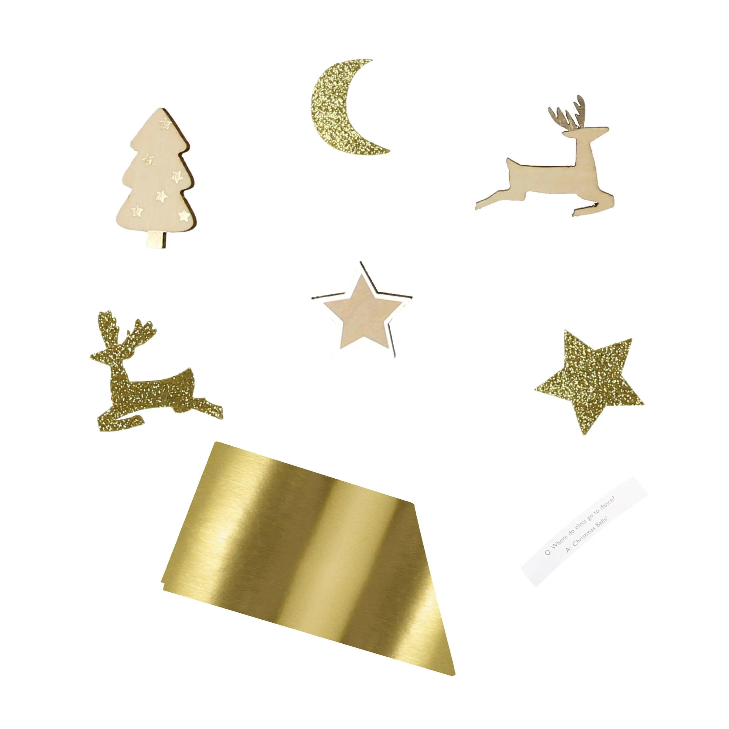 Holly Crackers, Set of 6