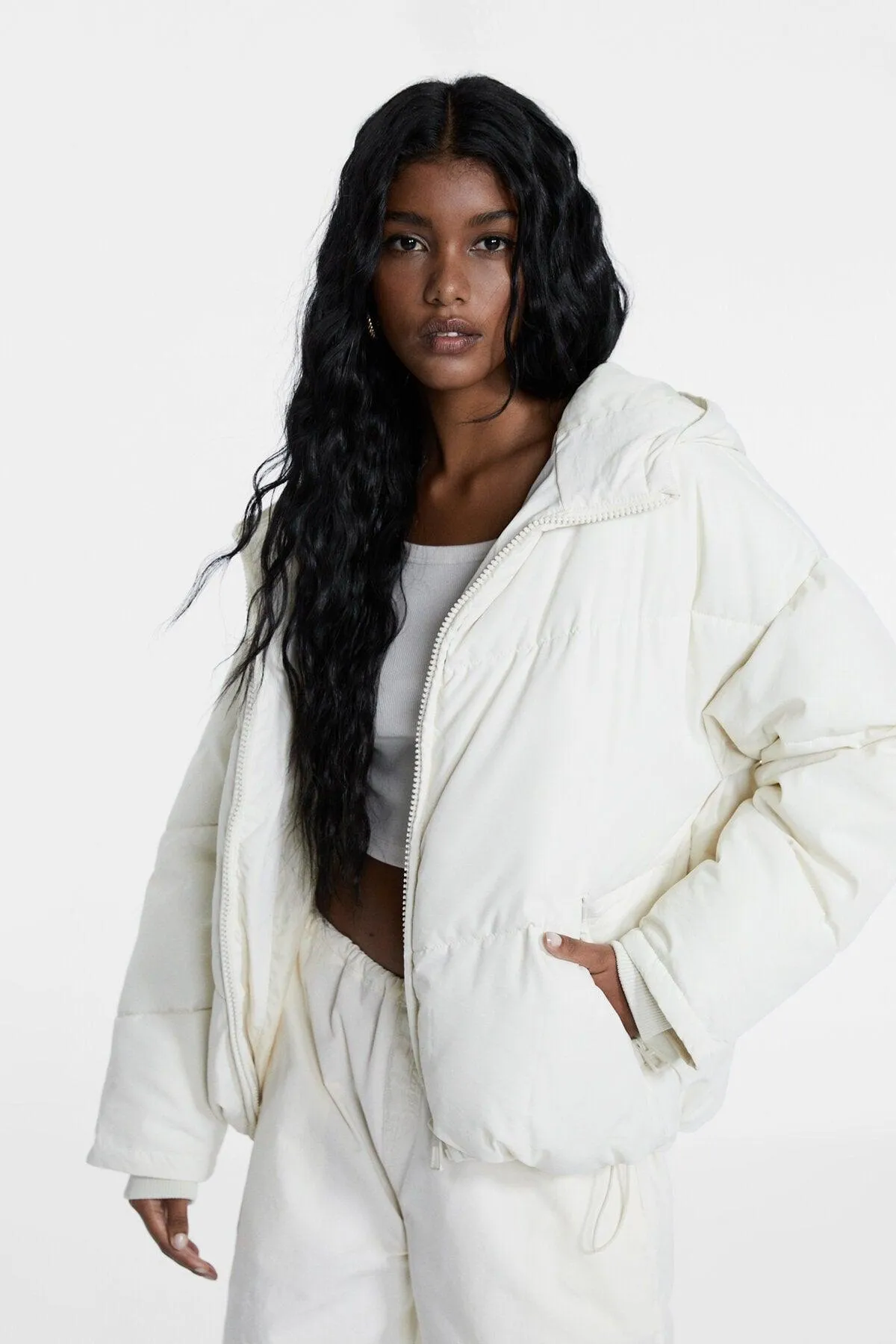 Hooded Oversize Inflatable Coat