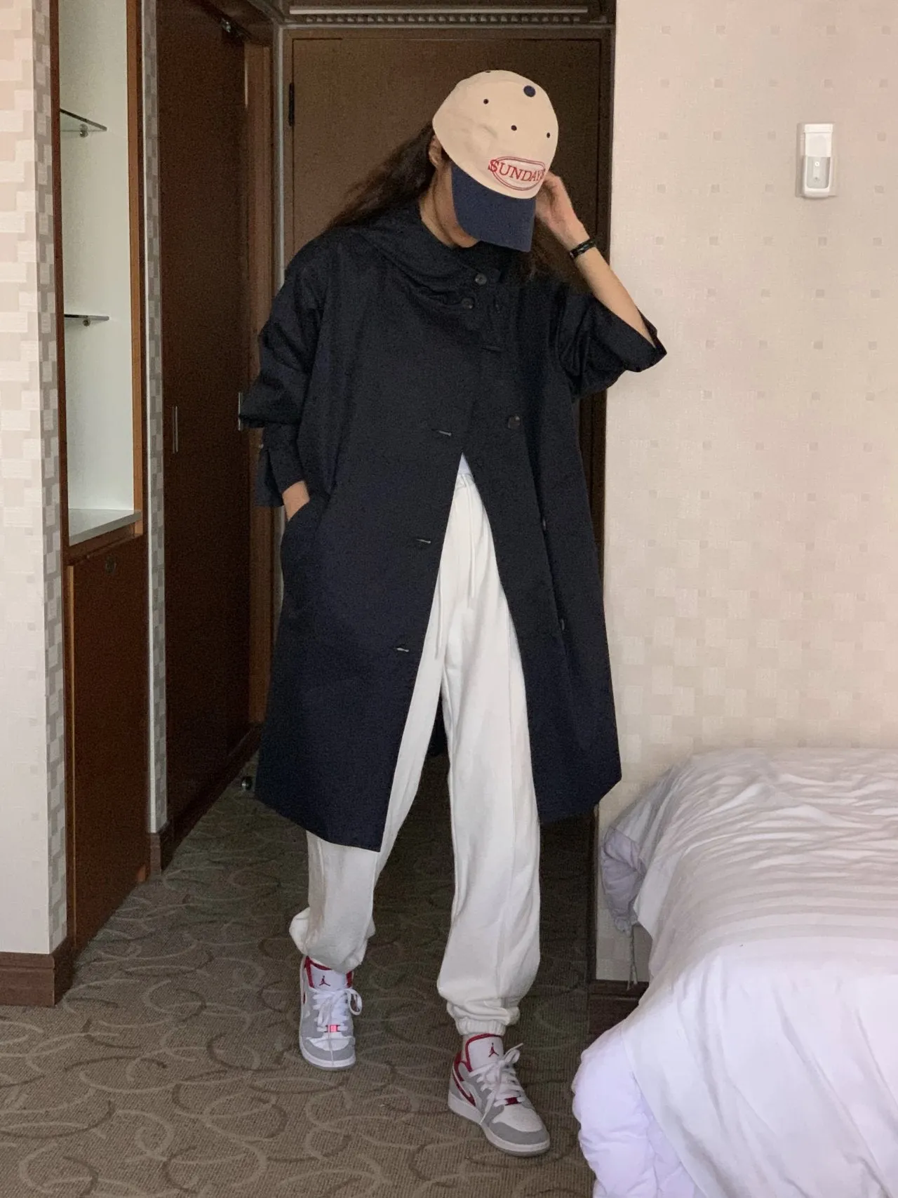 Hooded Trench Coat