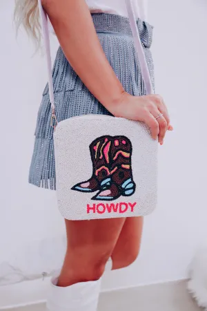 Howdy Beaded Bag