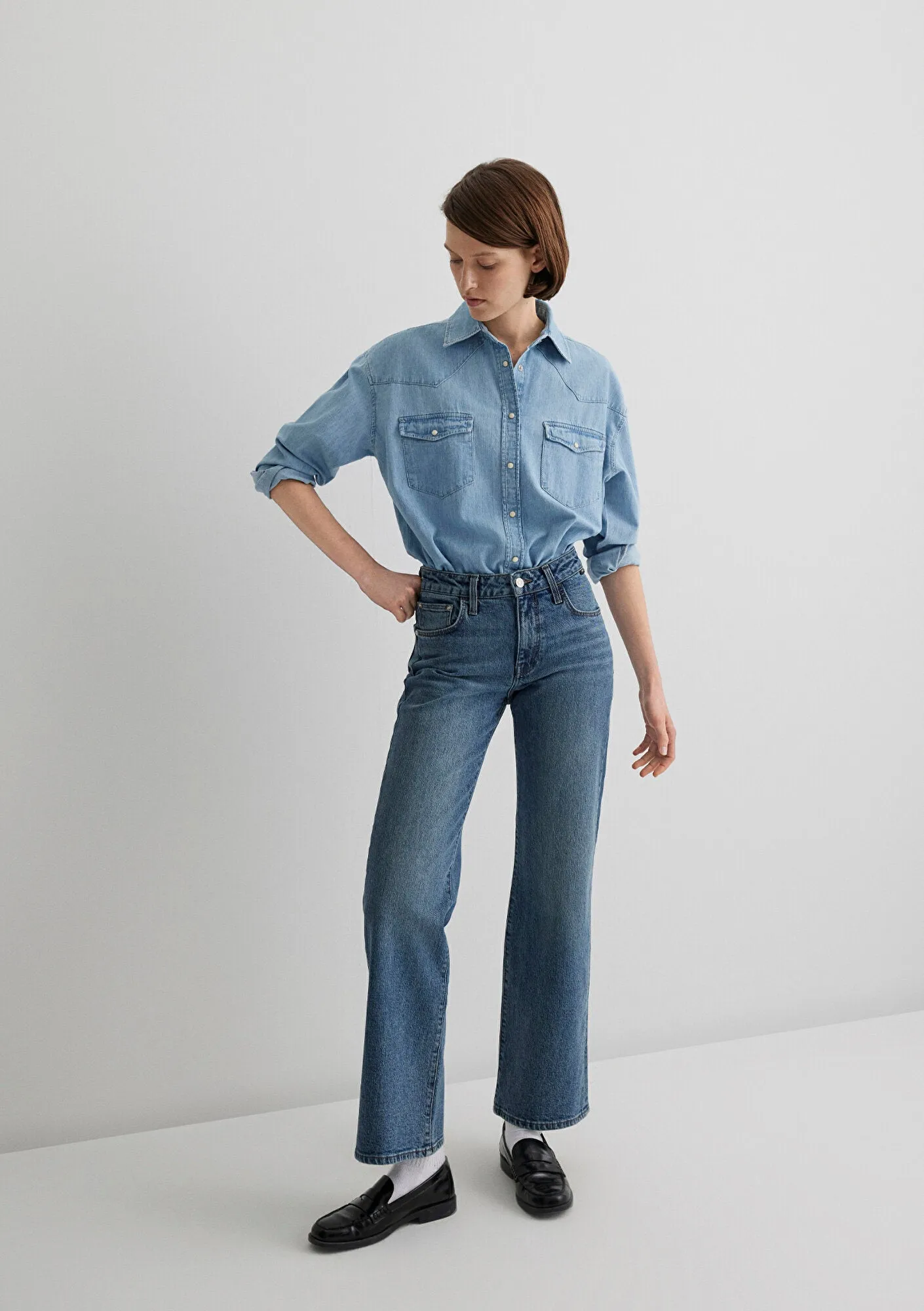 Ibiza Dark Used Denim Jean Pants