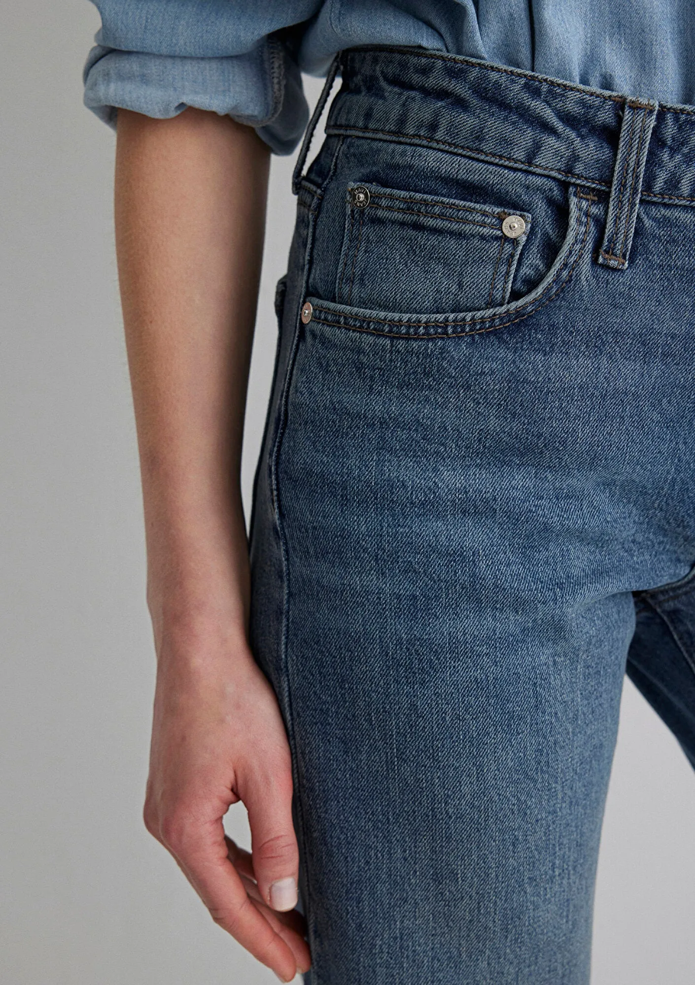 Ibiza Dark Used Denim Jean Pants