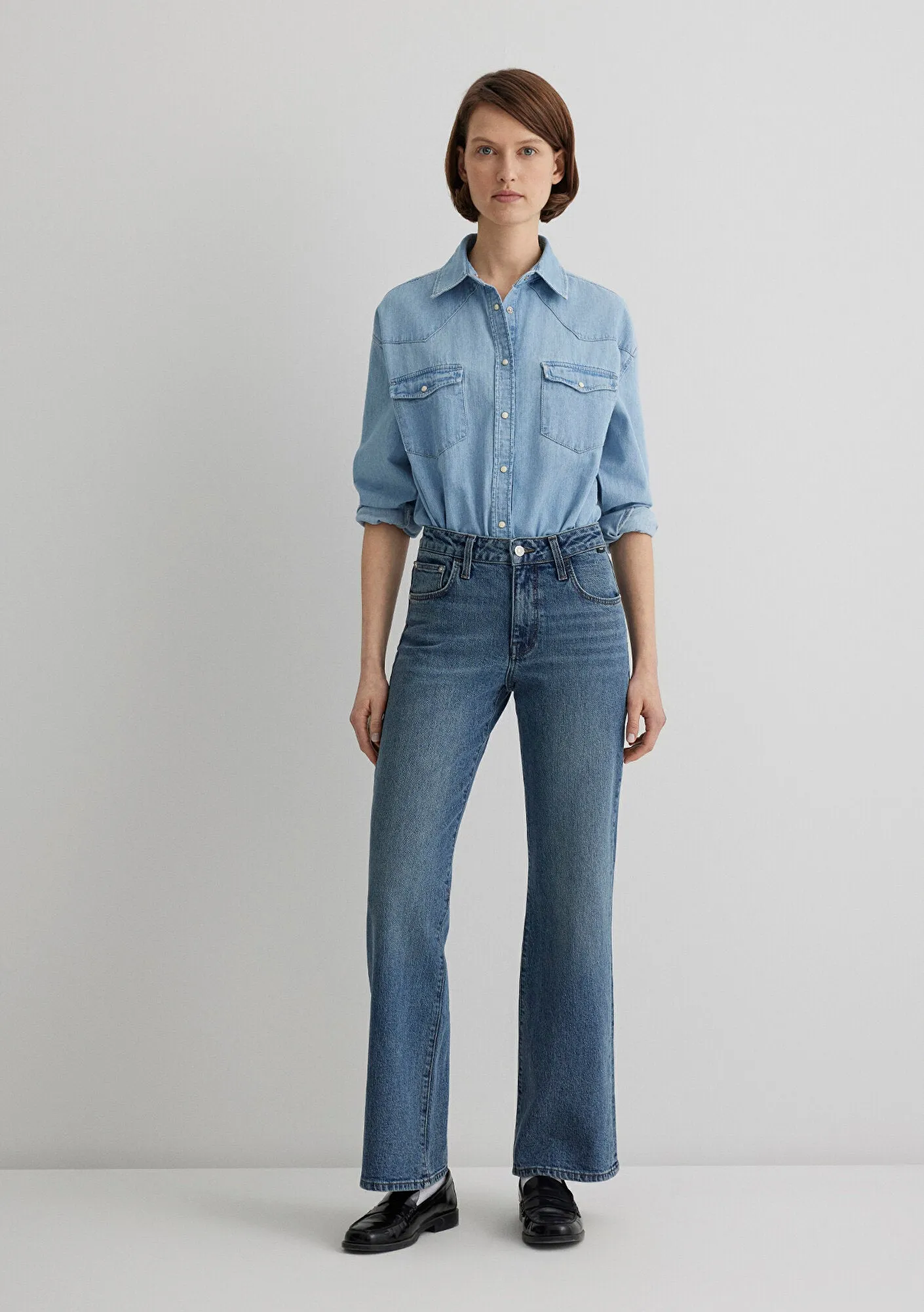 Ibiza Dark Used Denim Jean Pants
