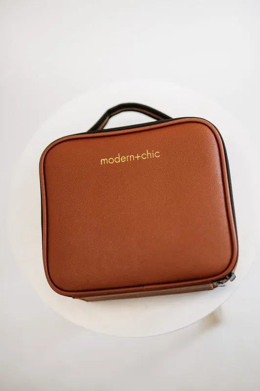 Isabella Customizable Womens Cosmetic Carrying Case