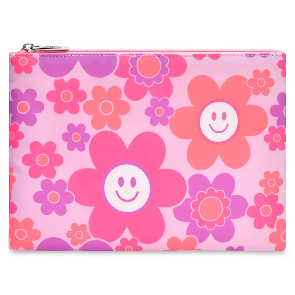 Iscream Groovy Smiles Cosmetic Bag Trio