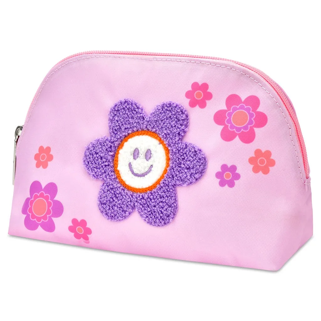 Iscream Groovy Smiles Oval Cosmetic Bag