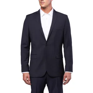 J. LINDEBERG Men's Dark Navy Mick Dressed Wool Blazer $595 NWT