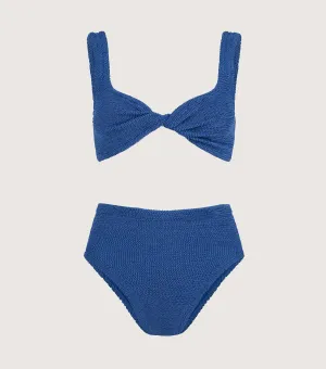 Jamie Bikini - Metallic Denim