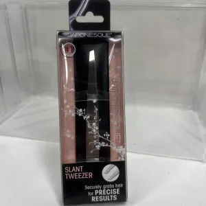 JAPONESQUE Brow Slant Tweezers L Stainless Steel Travel Case GIFT SET