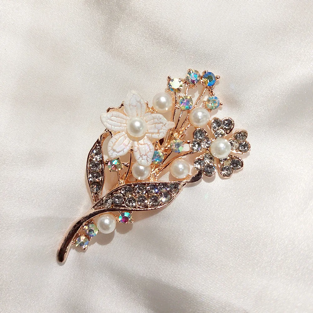 Jasmine Flower Brooch