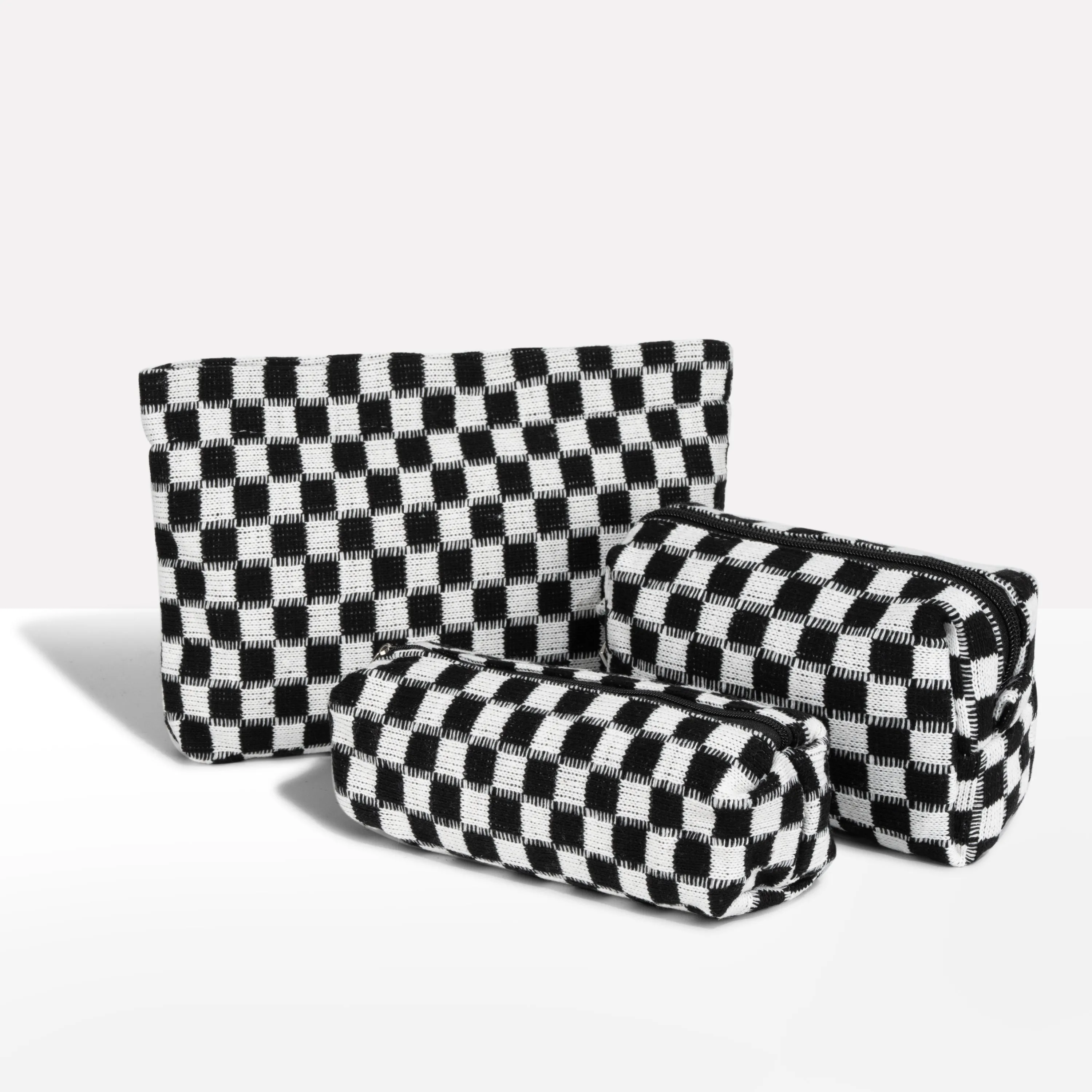 Jessica | 3-Piece Cosmetic Bag Set