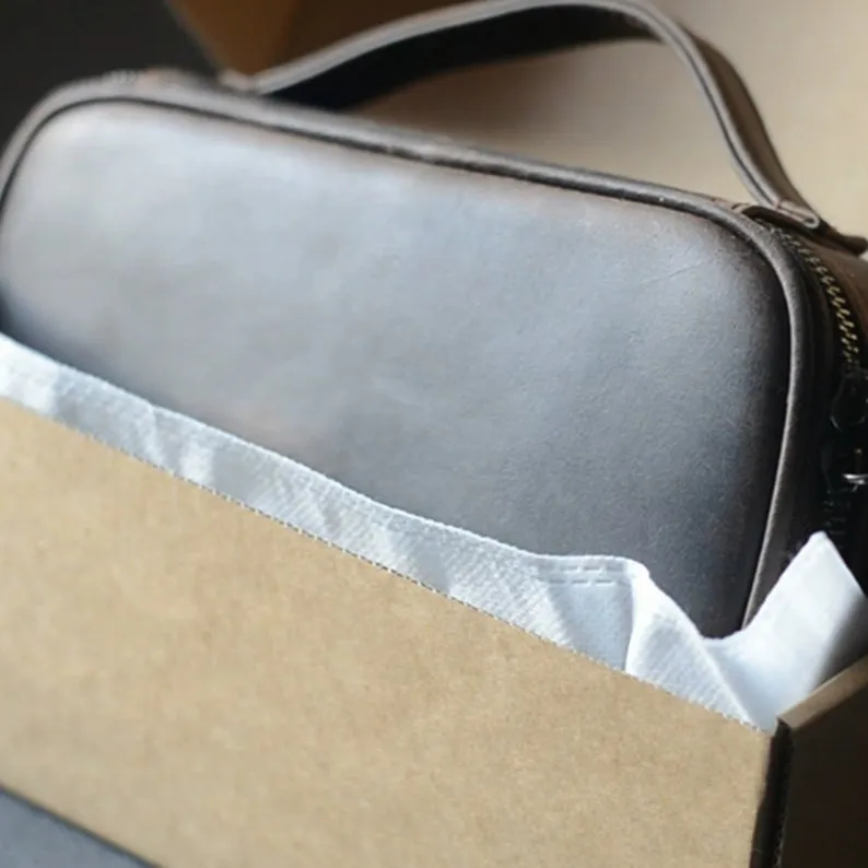 JJNUSA Leather Dopp Kit Personalized Leather Dopp Kit Travel Groomsmen Gift Toiletry Bag Genuine Leather Travel Bag
