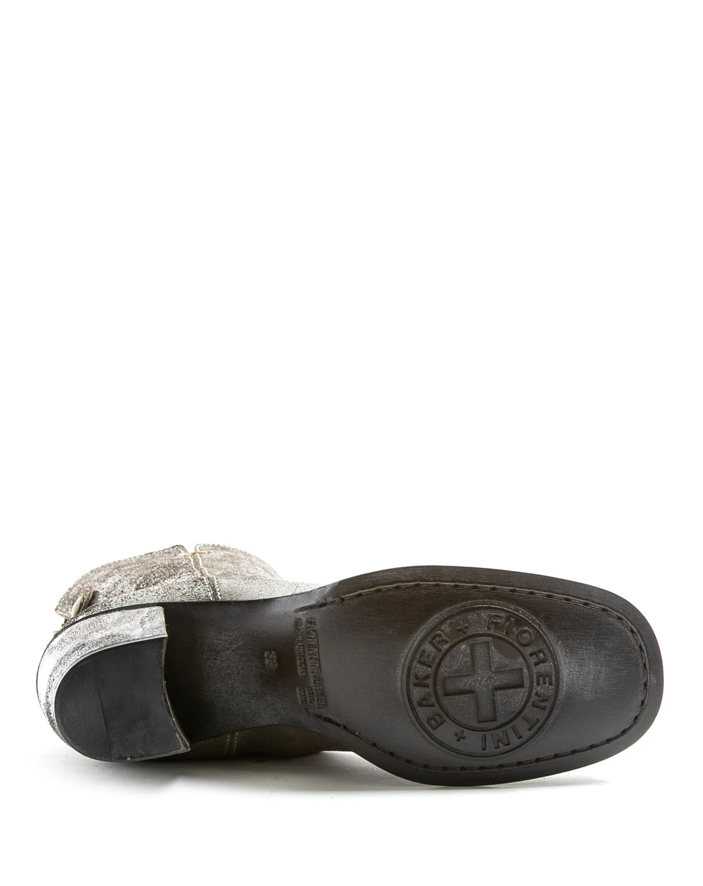 JONI Gunmetal Leather Boots