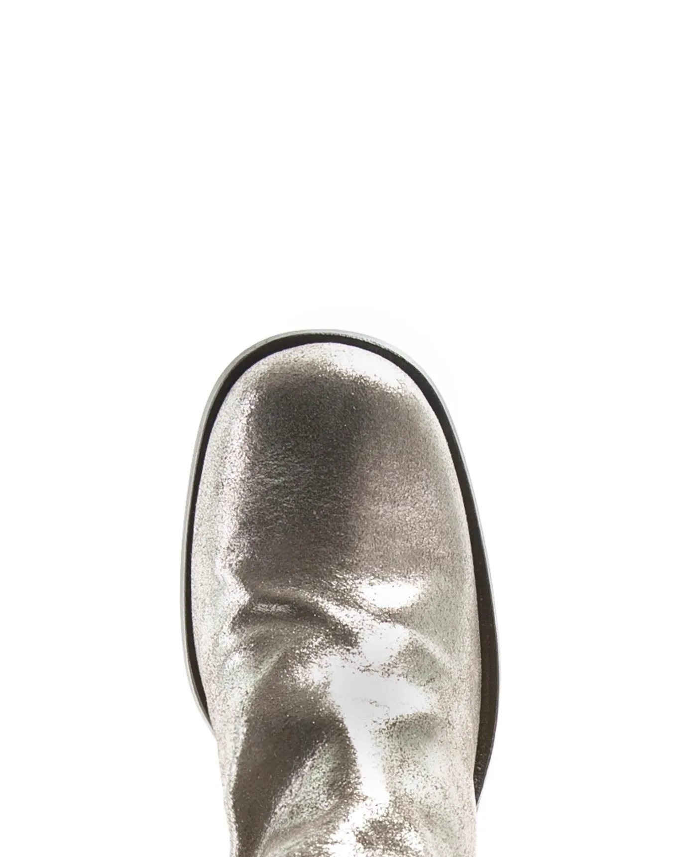 JONI Gunmetal Leather Boots