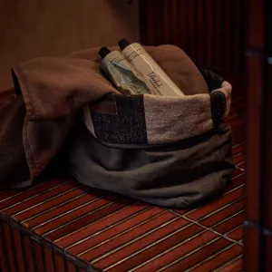 Journey Makeup Canvas Bag / Olive