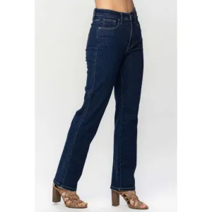 Judy Blue Tummy Control Classic Straight Leg Jeans