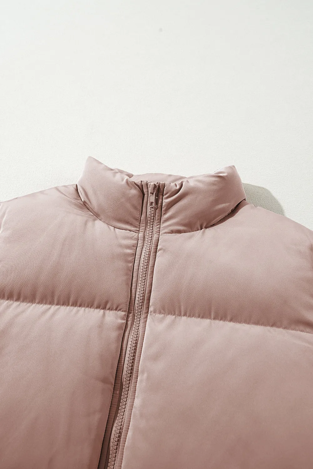 KaleaBoutique Full Zipper Quilted Puffer Jacket