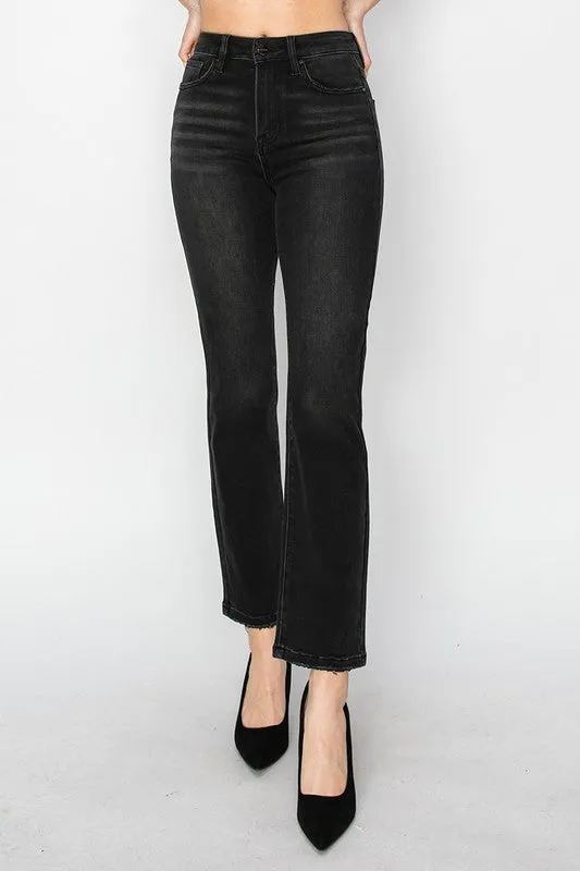 KELSEY CROPPED STRAIGHT LEG DENIM