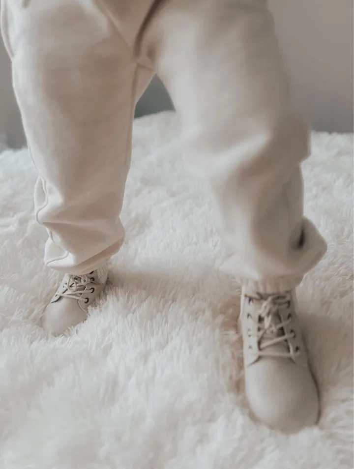 Kids Desert Boots in Sand