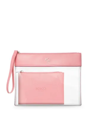 Kiko Transparent Beauty Makeup Bag
