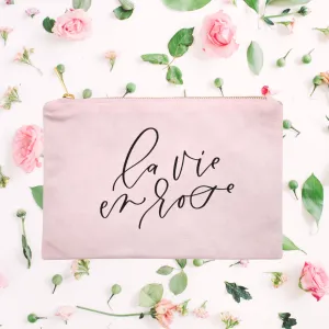 La Vie En Rose Cosmetic Bag