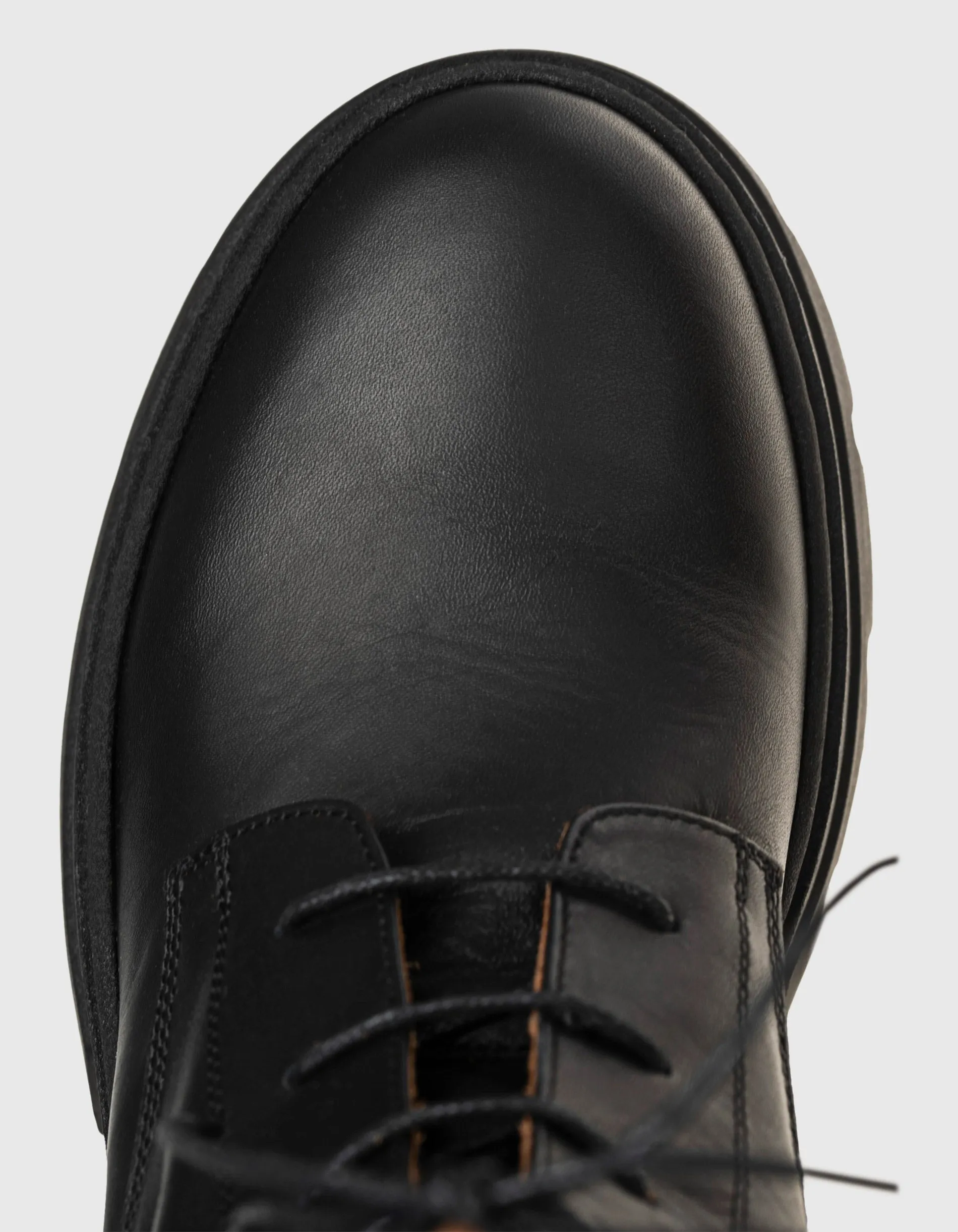 Leder-Combat Boots