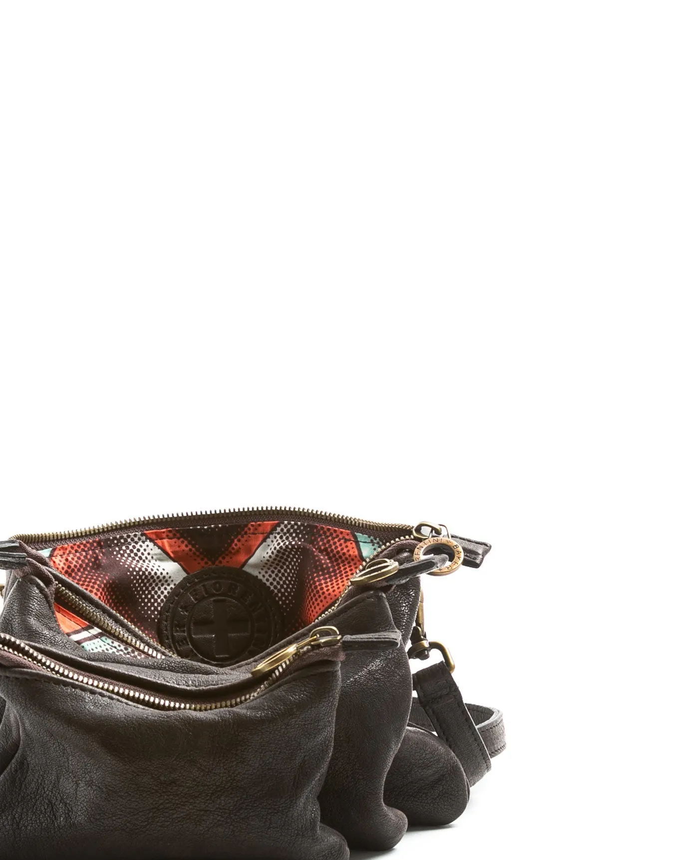 LEMA Brown Leather Crossbody Bag