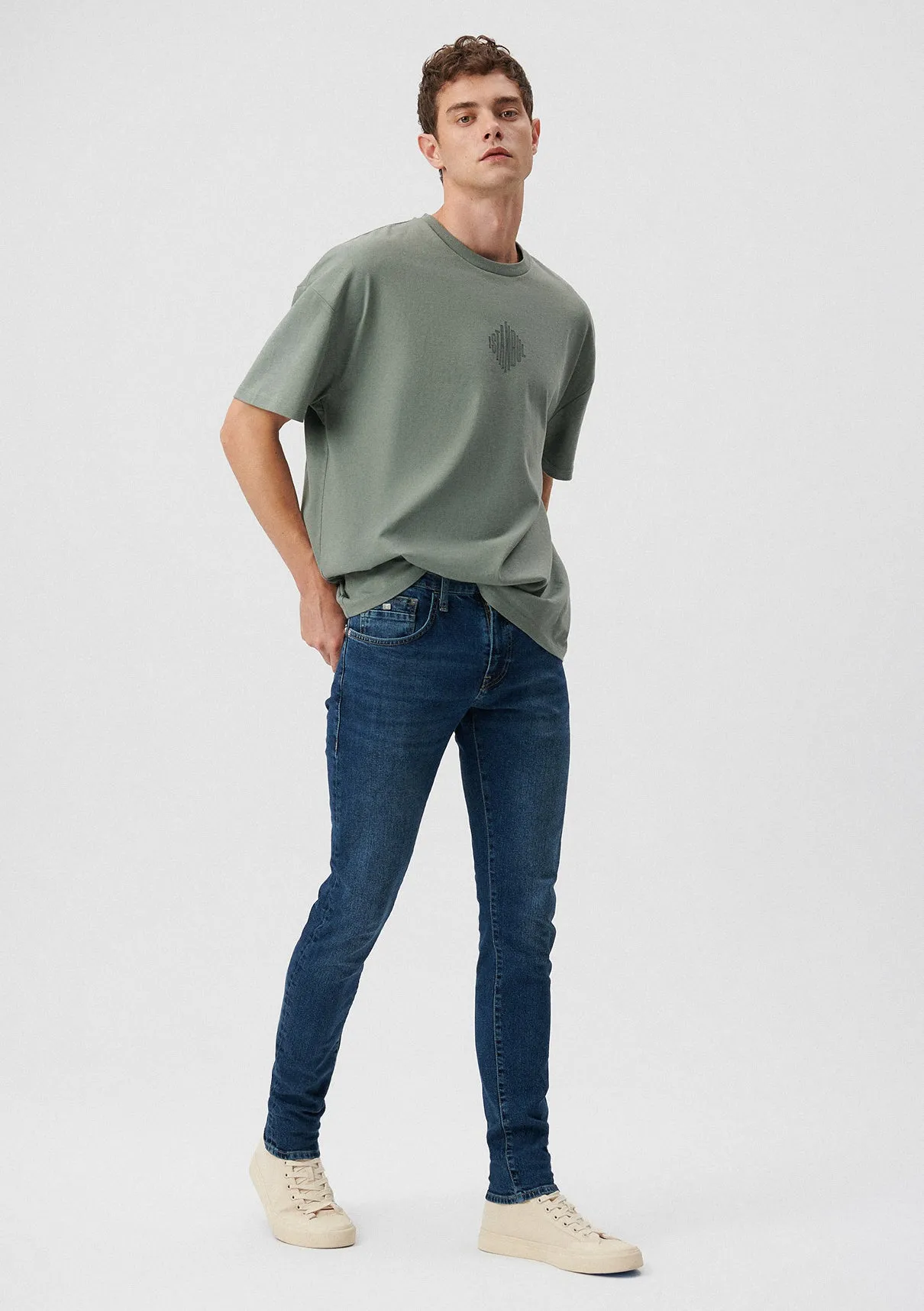 Leo Dark Vintage College Jean Pants
