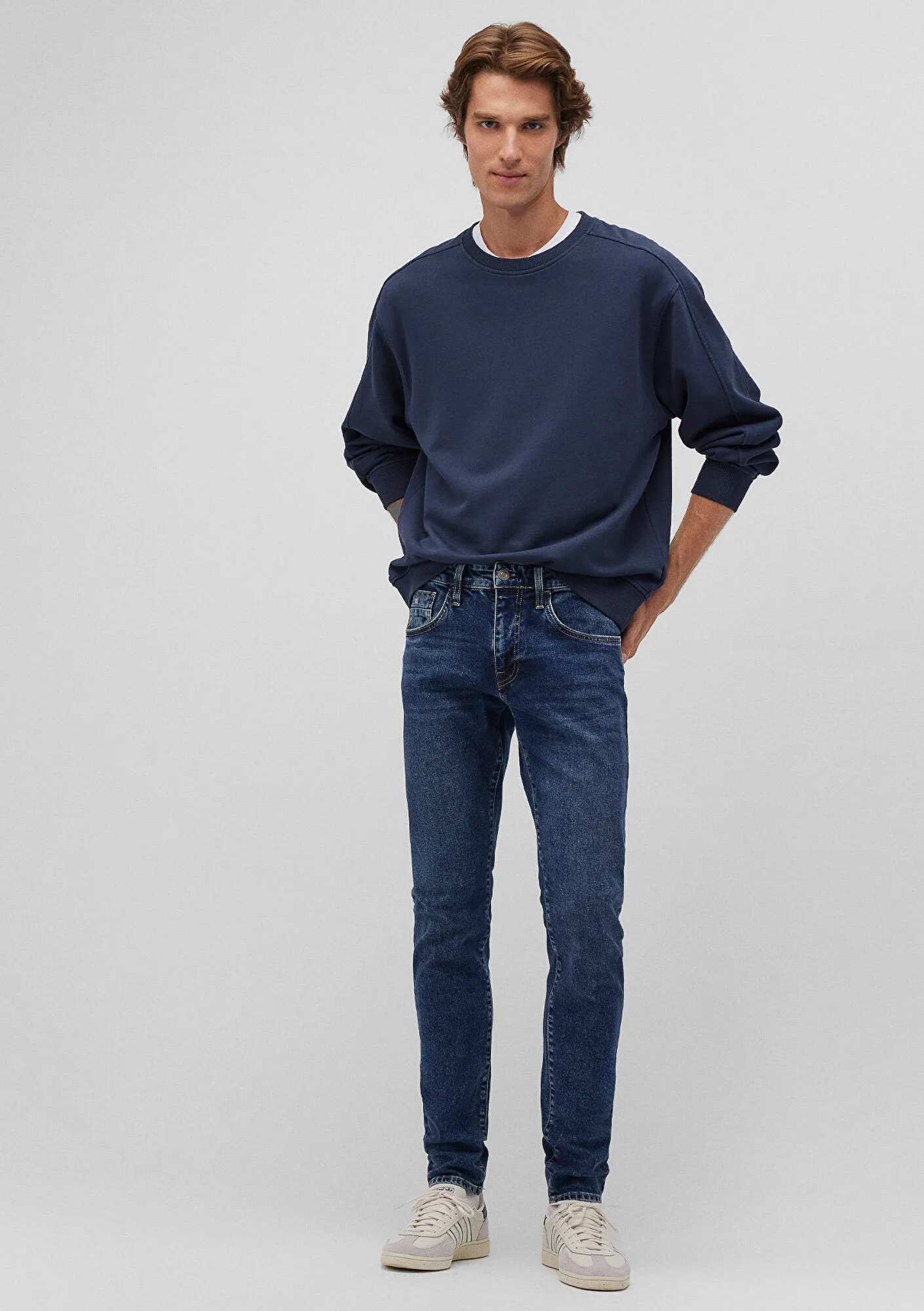 Leo Dark Vintage College Jean Pants