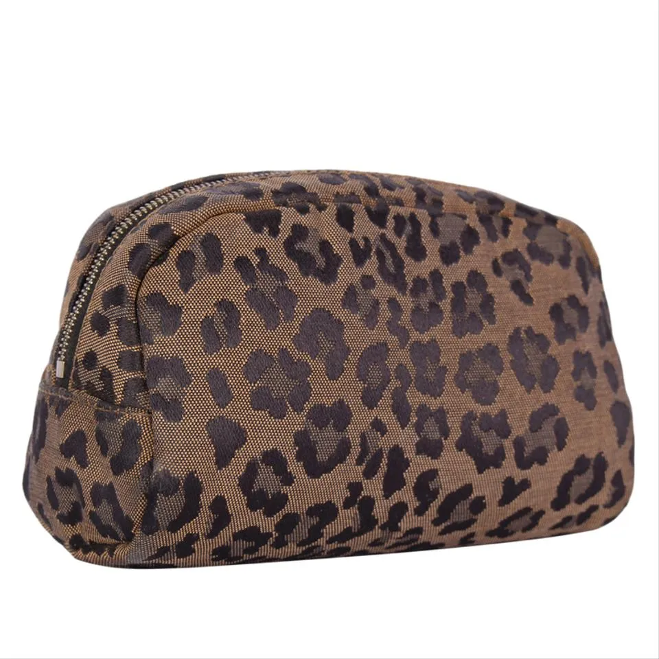 Leopard Cosmetic Bag