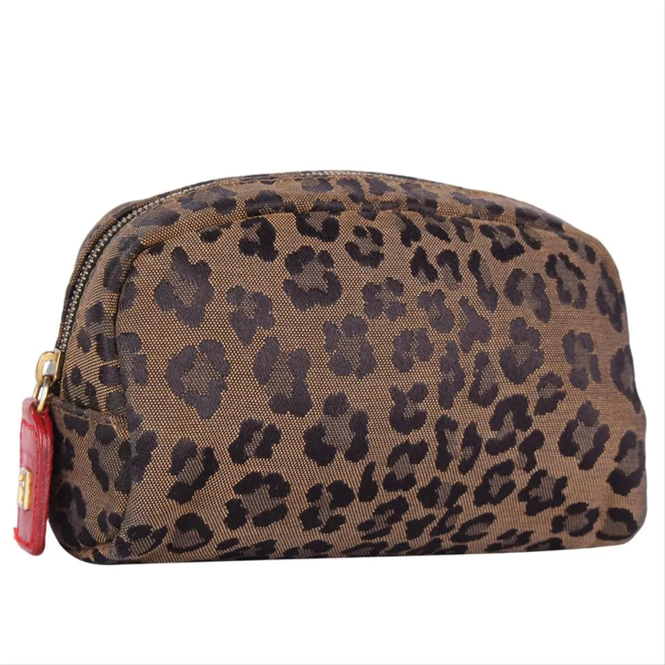 Leopard Cosmetic Bag