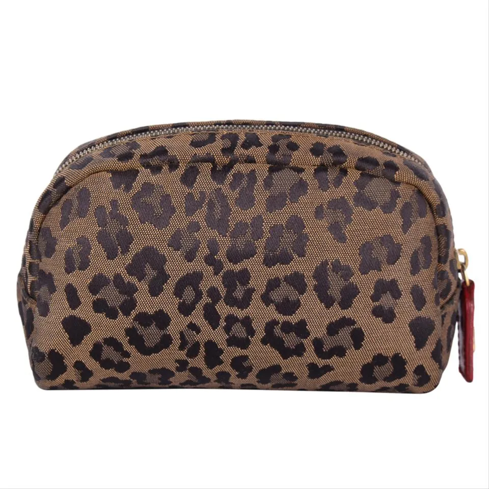 Leopard Cosmetic Bag