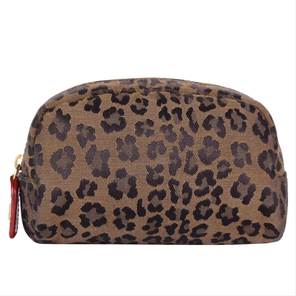Leopard Cosmetic Bag