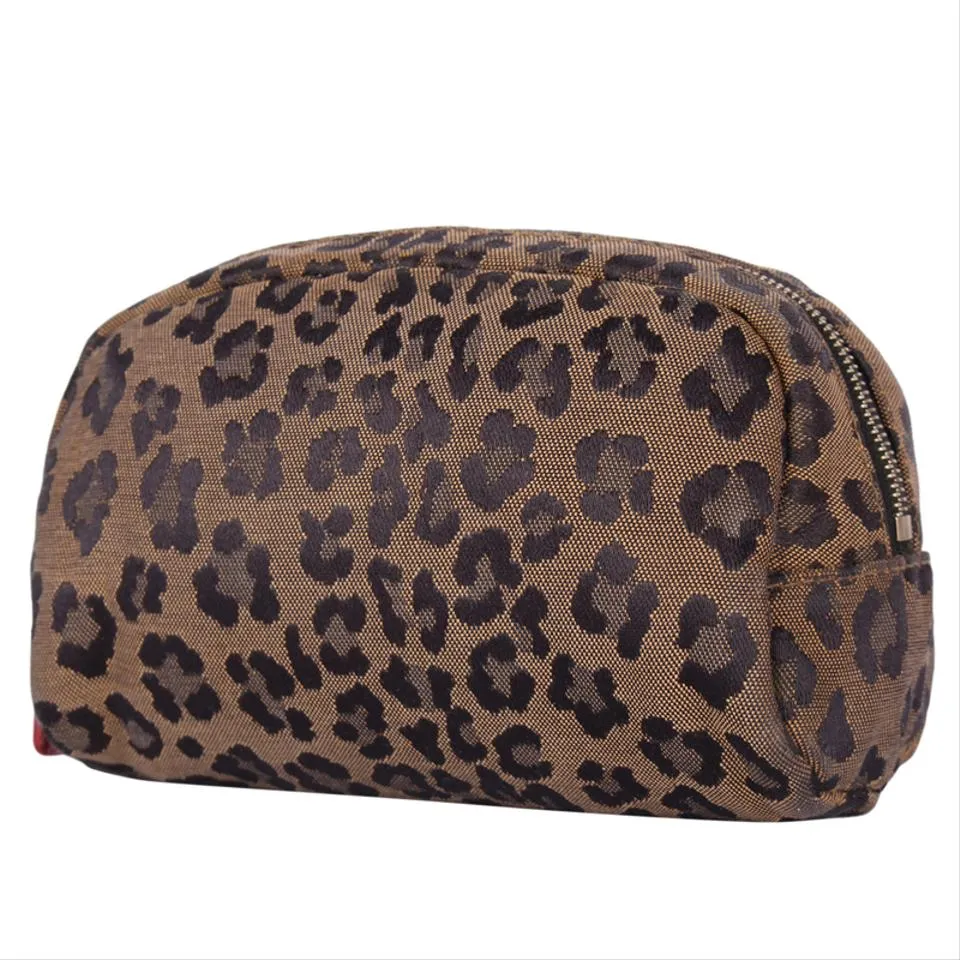 Leopard Cosmetic Bag