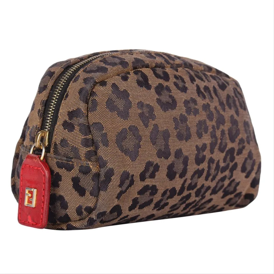Leopard Cosmetic Bag
