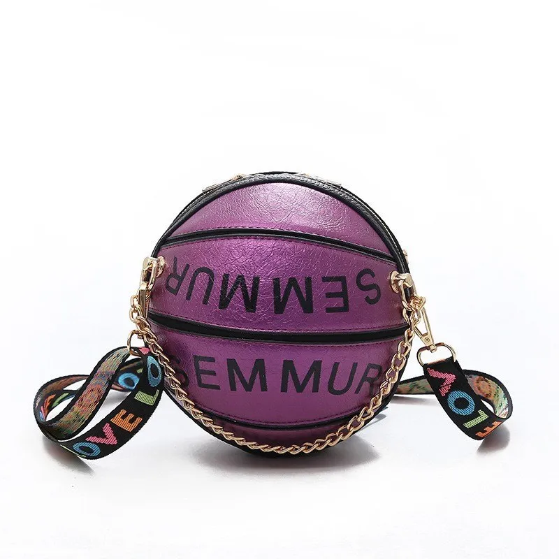 Letter Chain Basketball Bag Purse
