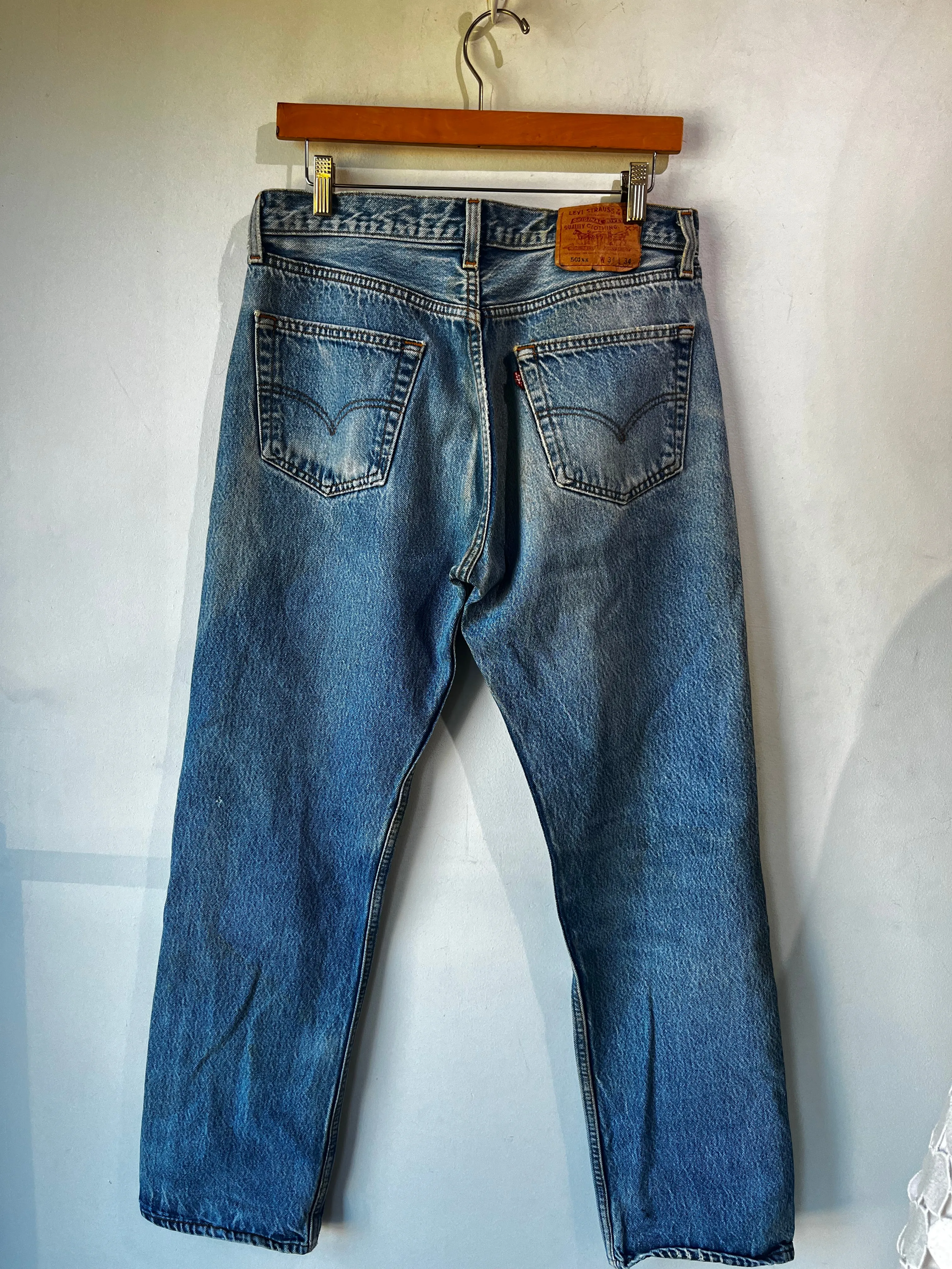 Levi's Distressed 501 Jeans 34X34