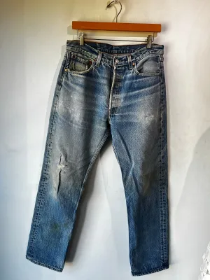 Levi's Distressed 501 Jeans 34X34