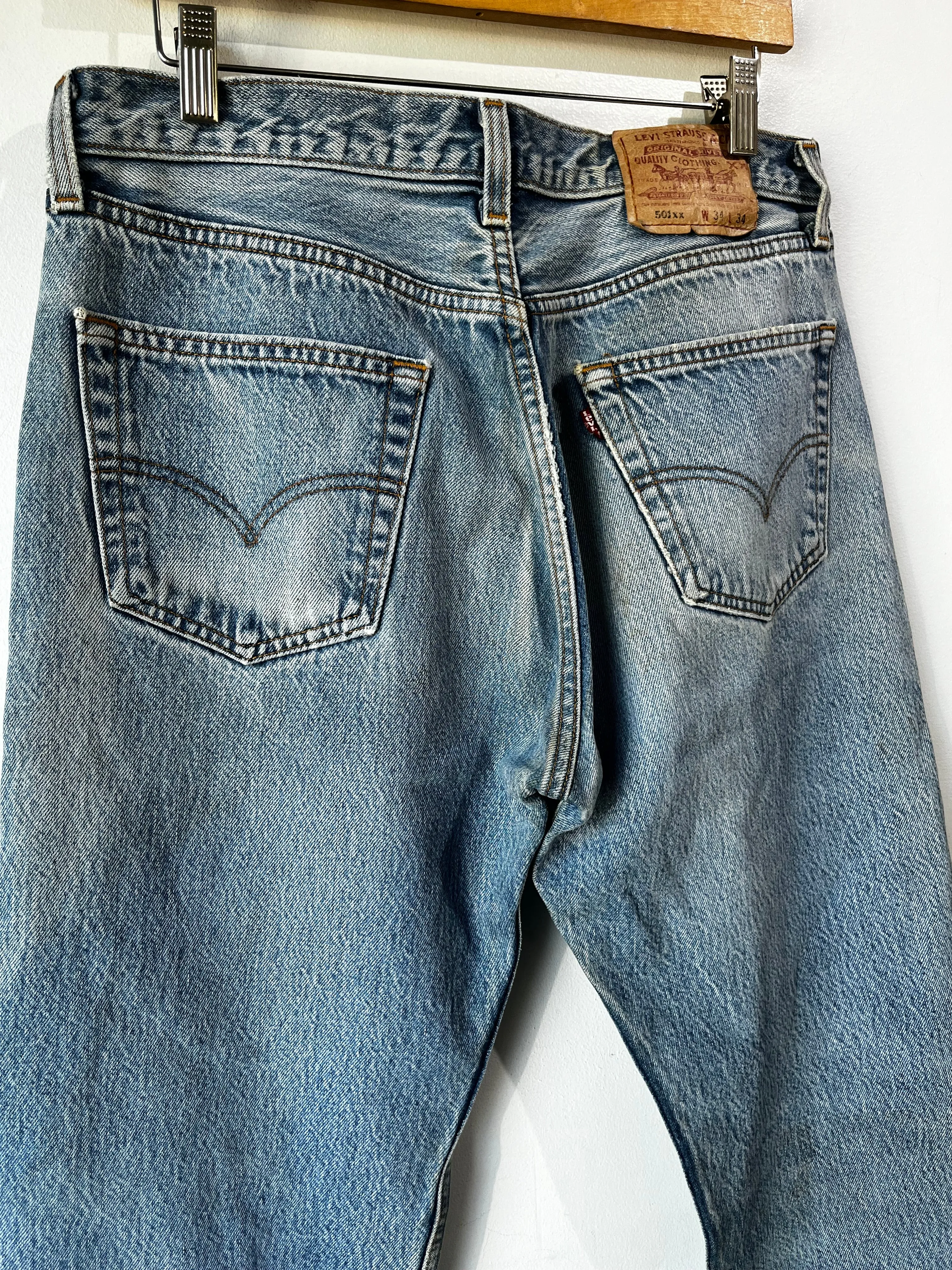 Levi's Distressed 501 Jeans 34X34