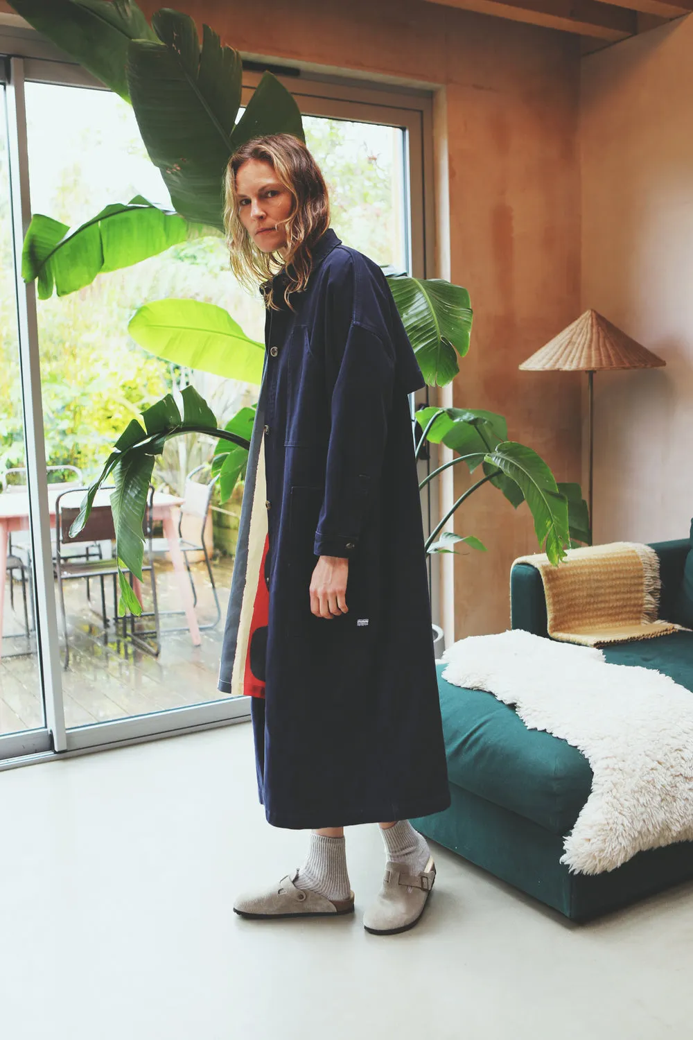 L.F.Markey Emery Trench Coat Navy