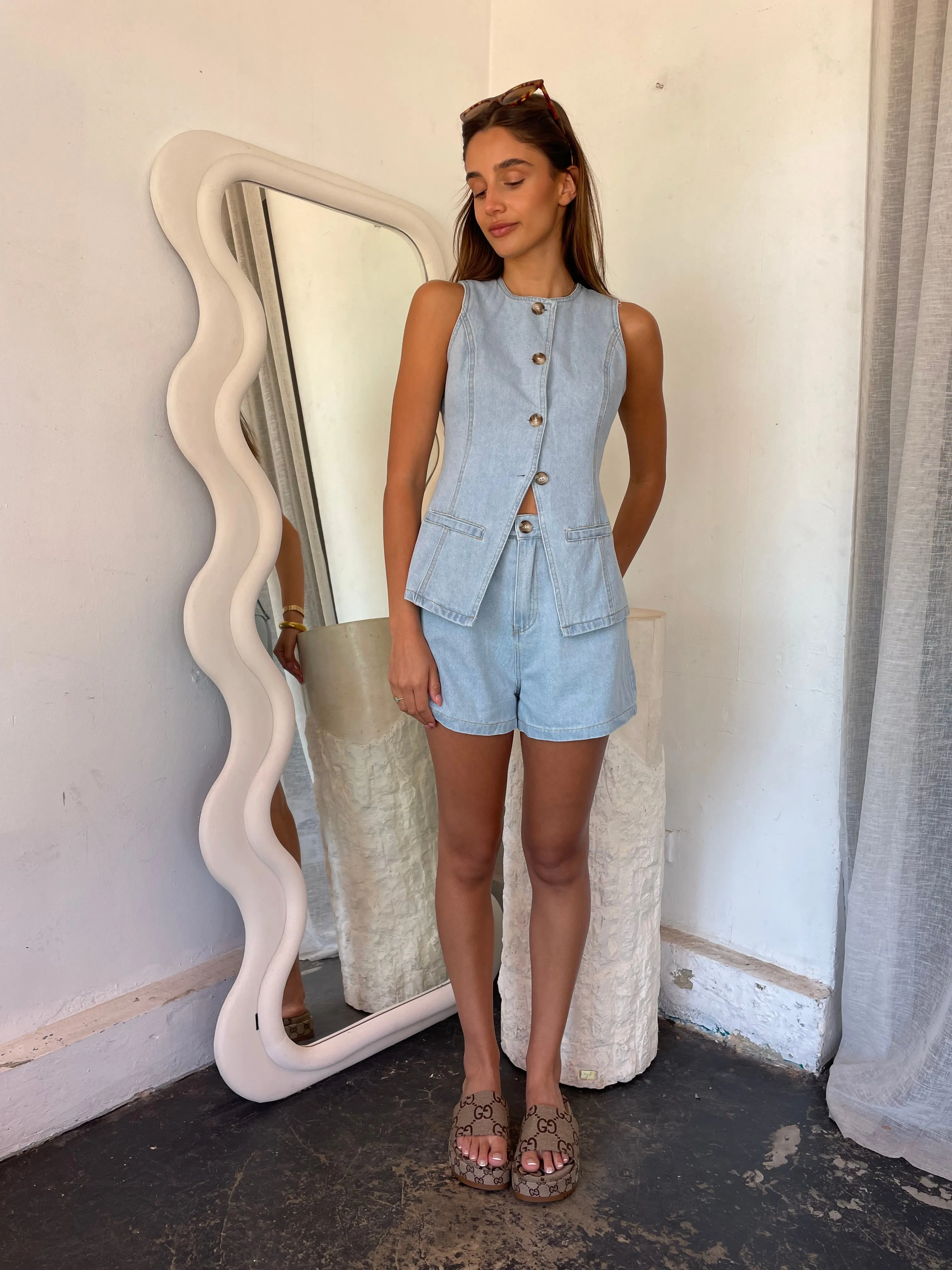 Lilly Denim Set