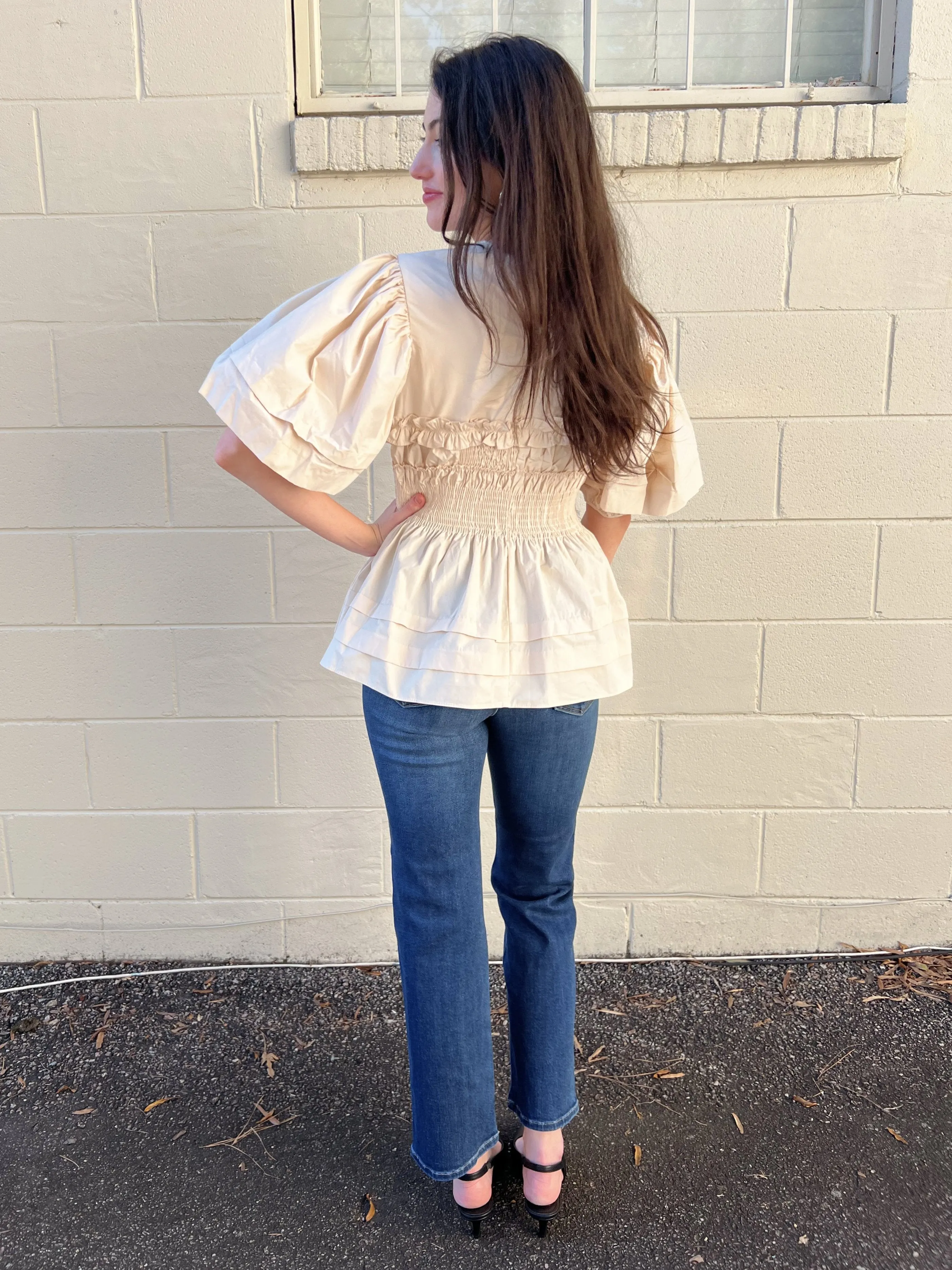 Lily Straight Jeans - Dark Wash