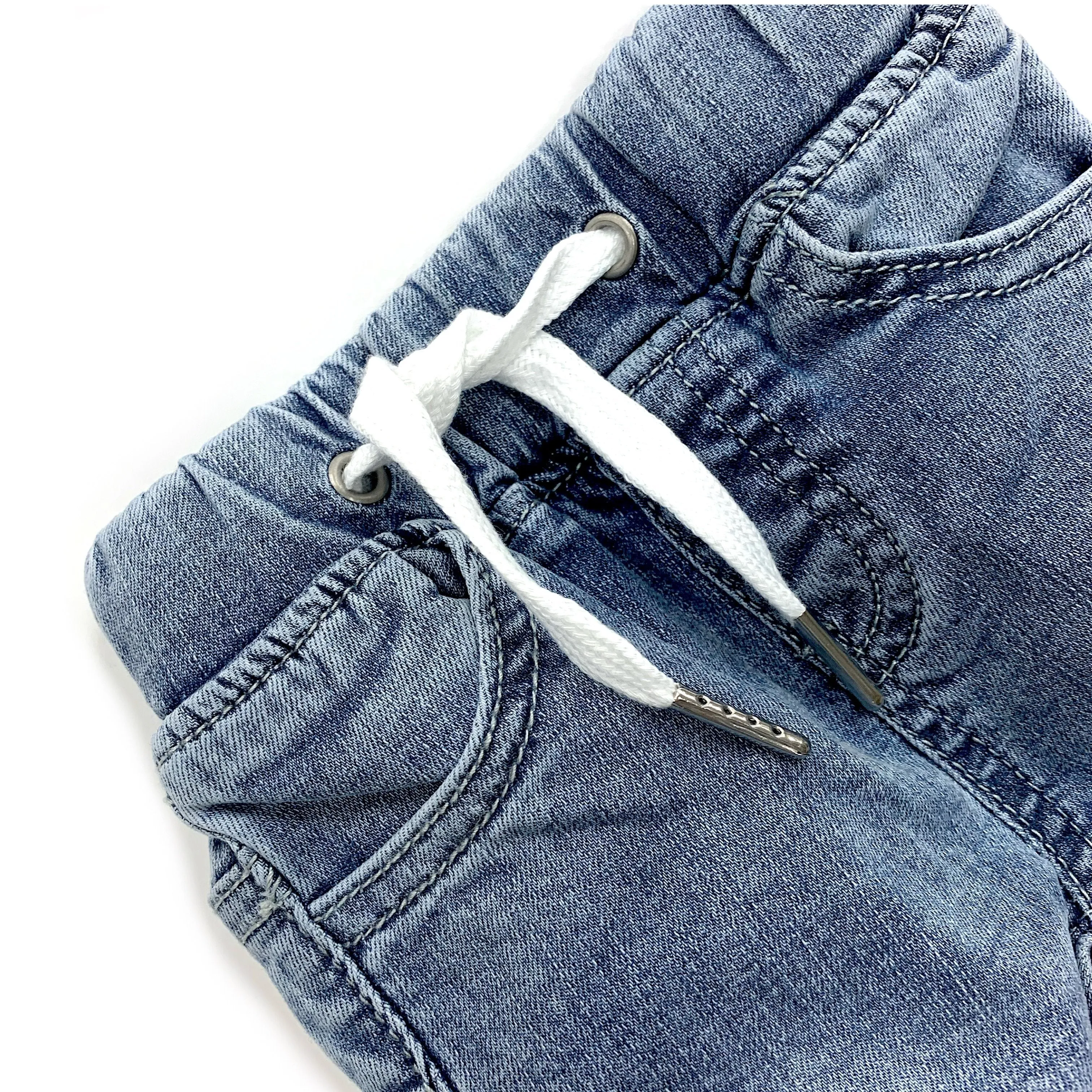 Little Bipsy Distressed Denim - Light Wash